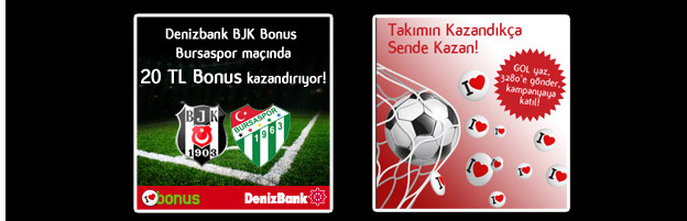 Deniz Bonus BJK Bülten Kampanyası