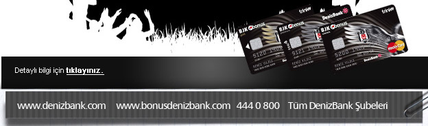 Deniz Bonus BJK Bülten Kampanyası