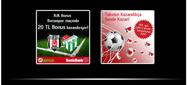 Deniz Bonus BJK Bülten Kampanyası