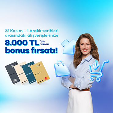 Kasım Sonuna Özel 8.000 TL’ye Varan bonus!