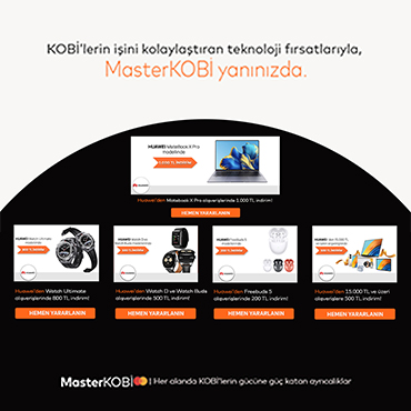 DenizBank Mastercard Ticari Kart sahipleri Huawei'nin benzersiz teknoloji fırsatlarından yararlanıyor.