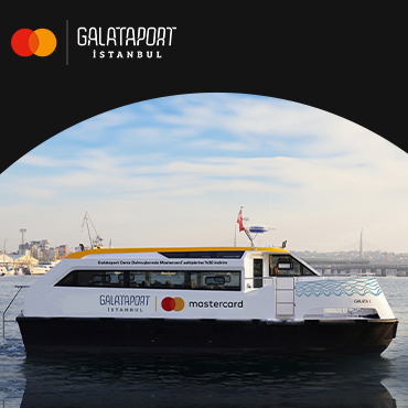 Galataport İstanbul Deniz Dolmuşları’nda Mastercard sahiplerine %50 indirim!