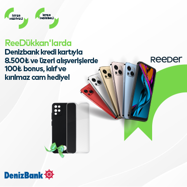 ReeDükkan’larda Kılıf, Kırılmaz Cam ve 100 TL bonus Hediye!